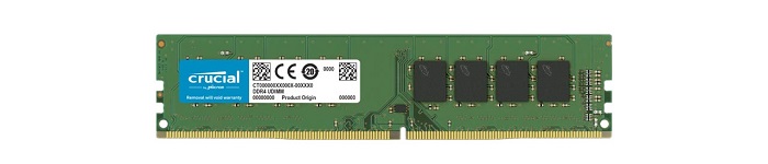 رم دسکتاپ DDR4 تک کاناله 2666 مگاهرتز CL19 کروشیال ظرفیت 8 گیگابایت