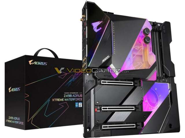 جزئیات مادربردهای خانواده AORUS Z490 گیگابایت فاش شد