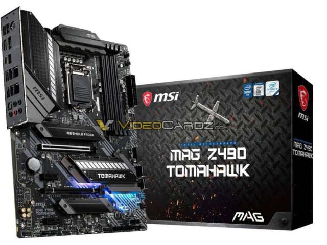 تصاویر دو مادربرد MAG Z490 Tomahawk و MEG Z490 ACE ام‌اس‌آی منتشر شد