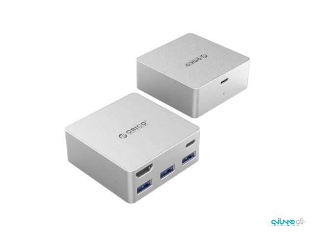 داک استیشن رومیزی USB Type-A + USB Type-C + HDMI اوریکو CDHU-3