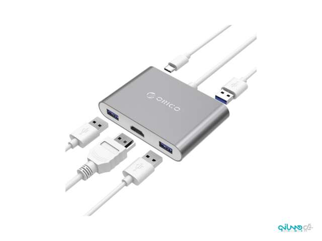 داک استیشن رومیزی USB Type-A + USB Type-C + HDMI اوریکو RCH3A