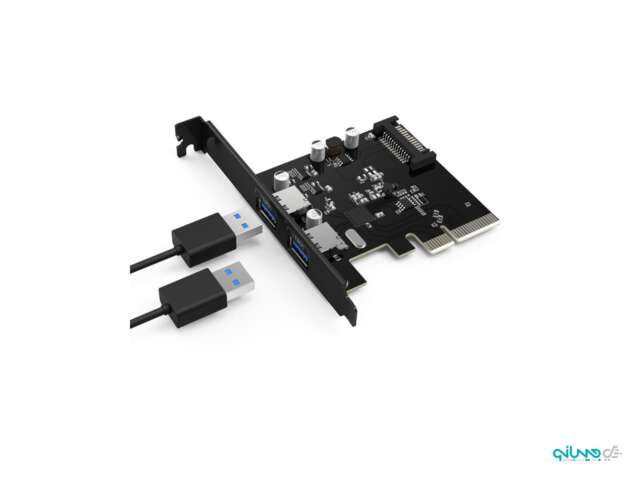 کارت توسعه PCIe USB 3.2 Gen 2 دو پورت اوریکو PA31-2P