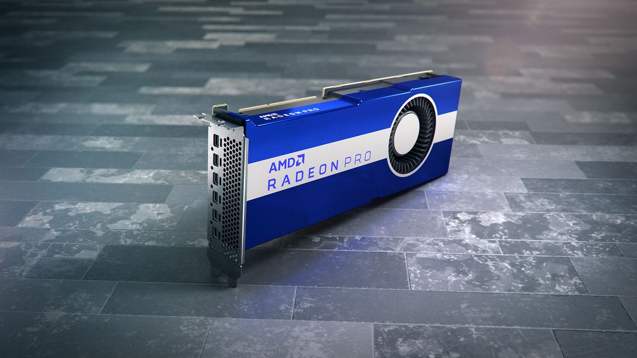 AMD از کارت‌ گرافیک حرفه‌ای Radeon Pro VII رونمایی کرد.