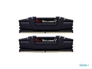 رم دسکتاپ DDR4 دو کاناله 3200 مگاهرتز CL16 جی‌اسکیل مدل Ripjaws V ظرفیت 64 گیگابایت