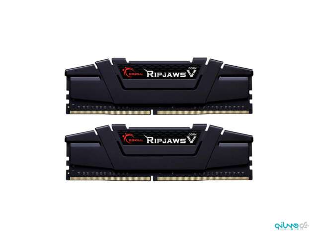 رم دسکتاپ DDR4 دو کاناله 3200 مگاهرتز CL16 جی‌اسکیل مدل Ripjaws V ظرفیت 64 گیگابایت
