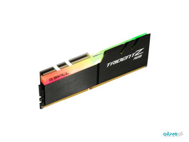 رم دسکتاپ DDR4 دو کاناله 3000 مگاهرتز CL16 جی‌اسکیل مدل TridentZ RGB ظرفیت 16 گیگابایت