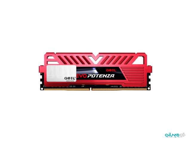 رم دسکتاپ DDR4 تک کاناله 3000 مگاهرتز CL16 گیل مدل EVO POTENZA  ظرفیت 8  گیگابایت