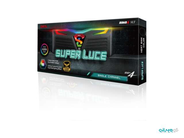 رم دسکتاپ DDR4 تک کاناله 3000 مگاهرتز CL16 گیل مدل Super Luce RGB SYNC TUF Gaming Alliance ظرفیت 16 گیگابایت