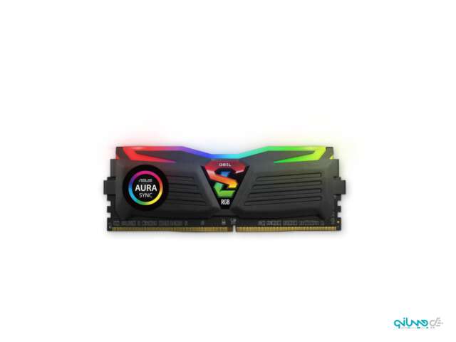 رم دسکتاپ DDR4 تک کاناله 3200 مگاهرتز CL16 گیل مدل Super Luce RGB ظرفیت 16 گیگابایت