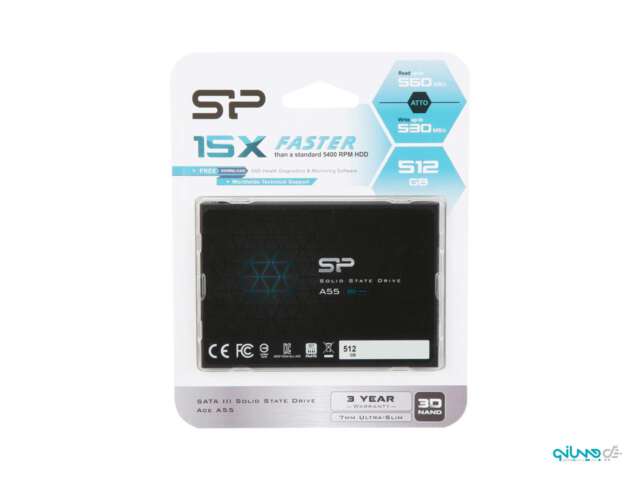 اس‌اس‌دی سیلیکون پاور A55 512GB 2.5"