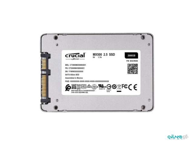 اس‌اس‌دی کروشیال MX500 2TB 3D NAND SATA 2.5"