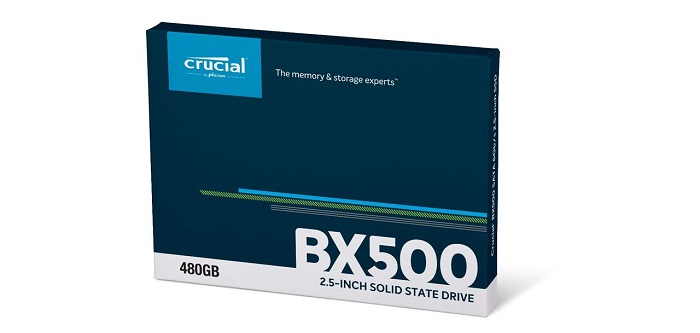 اس‌اس‌دی کروشیال BX500 120GB 3D NAND SATA 2.5"