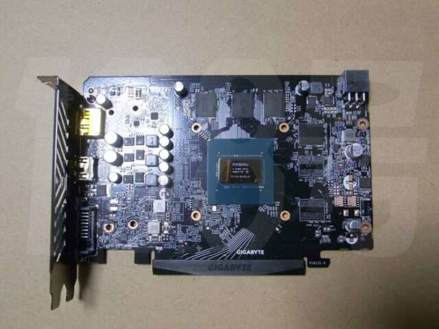 تصویری از تراشه گرافیکی TU116-150 مربوط به GeForce GTX 1650 رویت شد