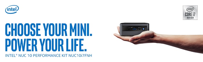 کامپیوتر کوچک اینتل NUC10i7FNH Intel Core i7 - 32GB - 480GB SSD + 1TB