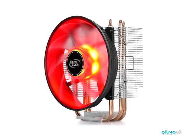 خنک کننده بادی پردازنده دیپ کول مدل GAMMAXX 300 RED LED