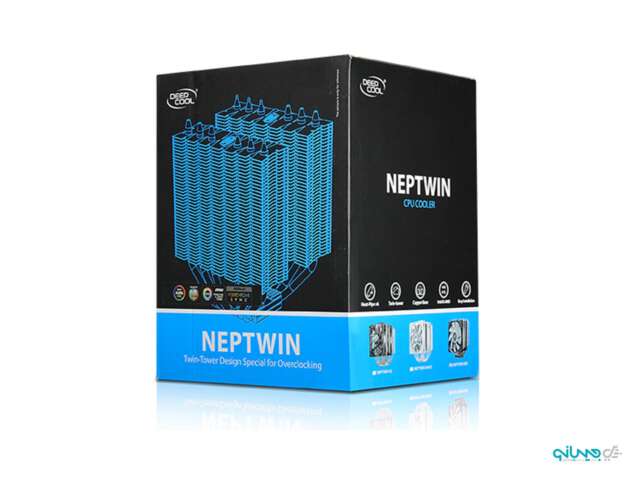 خنک کننده بادی پردازنده دیپ کول مدل  NEPTWIN RGB