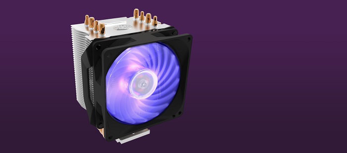 خنک کننده بادی پردازنده کولر مستر مدل HYPER H410R RGB