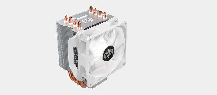 خنک کننده بادی پردازنده کولر مستر مدل HYPER H410R WHITE EDITION