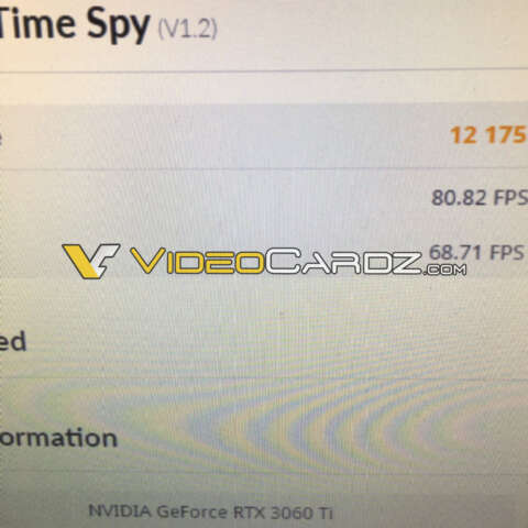 نتایج بنچمارک کارت گرافیک NVIDIA GeForce RTX 3060 Ti در بنچمارک Fire Strike و Time Spy مشخص شد!