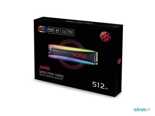 اس‌اس‌دی ای‌دیتا XPG SPECTRIX S40G RGB 512GB NVME M.2