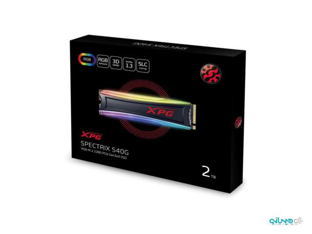 اس‌اس‌دی ای‌دیتا XPG SPECTRIX S40G RGB 2TB NVME M.2