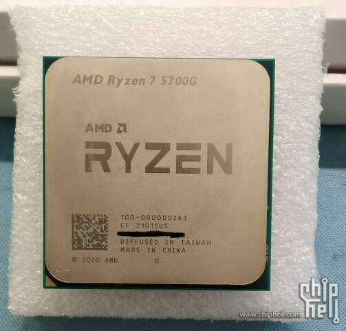 نتایج بنچمارک‌های پردازنده Ryzen 7 5700G فاش شدند