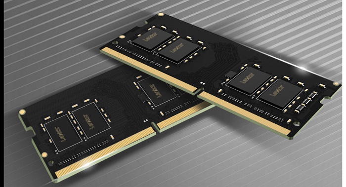 رم لپ تاپ DDR4 تک کاناله 3200 مگاهرتز لکسار ظرفیت 16 گیگابایت