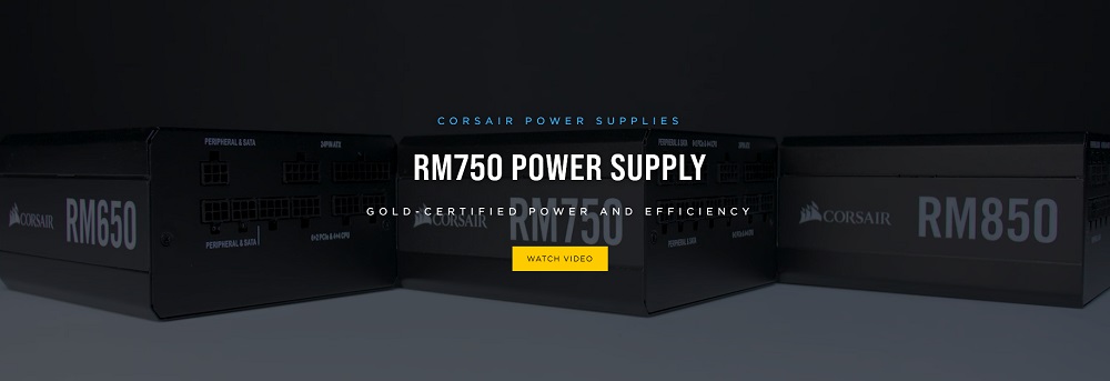 پاور ماژولار کورسیر RM750 750Watt 80 PLUS Gold